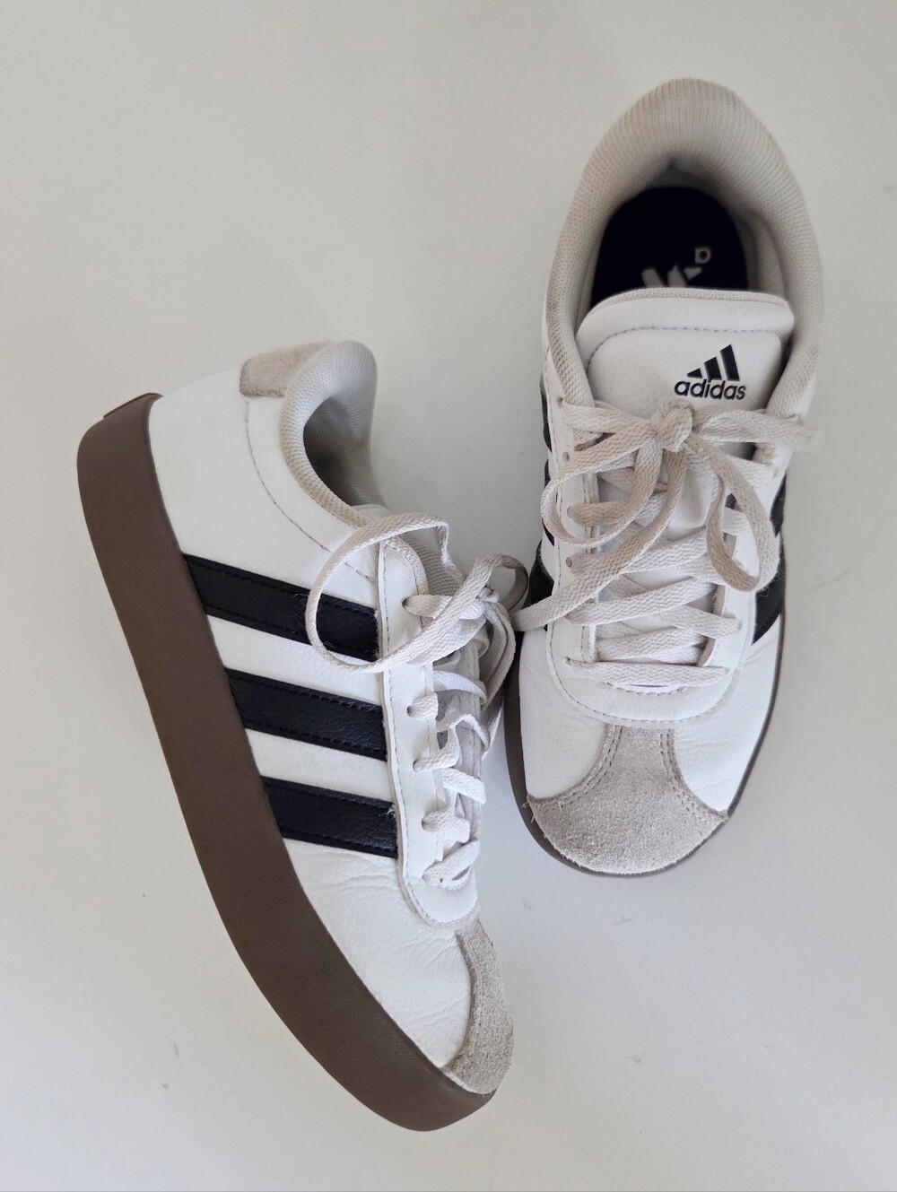 Adidas Unisex Kids VL Court 3.0 Size 1.5